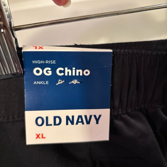 NWT Old Navy OG Chino Ankle Pants size XL Black Gorpcore Indie Granola Classic - Picture 6 of 9